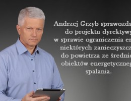 Andrzej Grzyb sprawozdawcą!