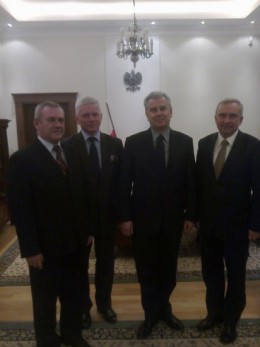 Z wizytą u trzech ministrów