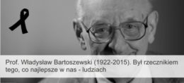 Odszedł Prof. Władysław Bartoszewski