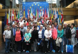 Wizyta w Strasburgu grupy samorządowców powiatu poznańskiego
