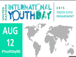 Międzynarodowy Dzień Młodzieży: 12 sierpnia 2015