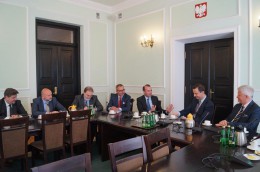 Manfred Weber, przewodniczący Grupy Europejskiej Partii Ludowej, spotkał się z polskimi Ludowcami