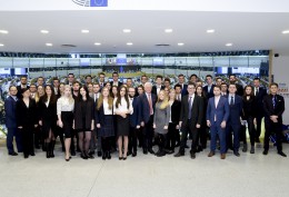 Studenci z Uniwersytetu Ekonomicznego z Poznania – Seminarium w Parlamencie Europejskim