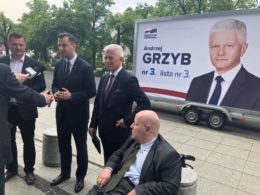 Senator Jan Filip Libicki wspiera kandydaturę Andrzeja Grzyba startującego z miejsca nr 3 – pierwszego Wielkopolanina na liście Koalicji Europejskiej
