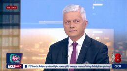 “Sytuacja jest bardzo poważna i nie lekceważę tego zagrożenia na granicy wschodniej” dr Andrzej Grzyb w programie „Minęła 8” TVP INFO 29.09.2021r.