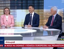 Poseł Andrzej Grzyb w programie  „Minęła 8” w TVP Info (28.04.2022r.)