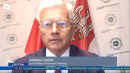 “Polski Parlament nie miał nic do powiedzenia.” dr Andrzej Grzyb gościem programu „Lustra” TVP3 Poznań, 30.05.2022r.